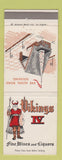 Matchbook Cover - Vikings IV Solvang CA restaurant