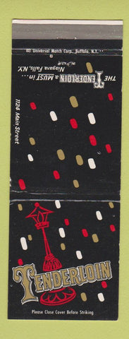 Matchbook Cover - Tenderloin Niagara Falls ON