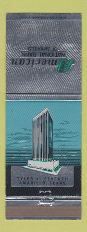 Matchbook Cover - American National Bank Amarillo TX