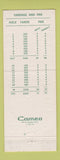 Matchbook Cover - Forest Lake Country Club Bloomfield Hills MI