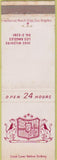 Matchbook Cover - Ollie Hammond Los Angeles CA WEAR