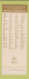 Matchbook Cover - Imperial 400 Motels Akron OH