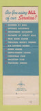 Matchbook Cover - 1st Federal Savings West Palm Beach FL WEAR