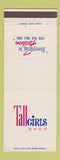 Matchbook Cover - Tall Girls Shop Clothes