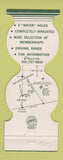 Matchbook Cover - Bay Hills Golf Club Arnold MD Jewelite
