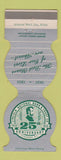Matchbook Cover - Lincoln National Bank Syracuse IN 1955 Abraham Jewelite