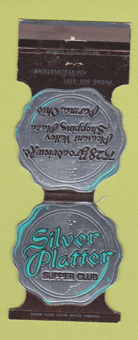 Matchbook Cover - Silver Platter Supper Club Parma OH Jewelite