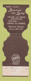Matchbook Cover - Silver Platter Supper Club Parma OH Jewelite