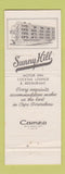 Matchbook Cover - Sunny Hill Motor Inn Cape Girardeau MO