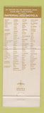 Matchbook Cover - Imperial 400 Motels Saginaw MI