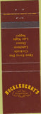 Matchbook Cover - Huckleberry's Restaurant OH
