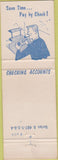 Matchbook Cover - Merchants Bank Miami FL WEAR