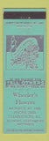 Matchbook Cover - Wheeler's Flowers Charleston IL