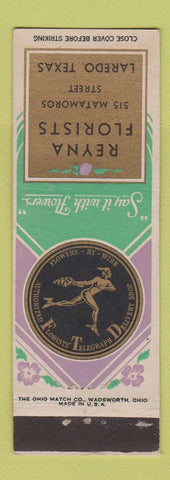 Matchbook Cover - Reyna Florists Flowers Laredo TX FTD