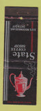 Matchbook Cover - State Coffee Shop Detroit MI WEAR
