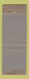Matchbook Cover - State Coffee Shop Detroit MI WEAR