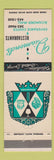 Matchbook Cover - Diamond's Restaurants Cleveland OH