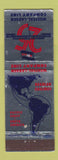 Matchbook Cover - Westfal Larsen Lines 1951