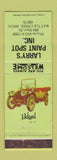 Matchbook Cover - Larry's Paint Spot Battle Creek MI