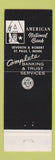 Matchbook Cover - American National Bank St Paul MN