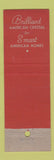 Matchbook Cover - Monogram Decorative Crystal Evanston IL