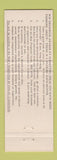 Matchbook Cover - Kaiser Steel