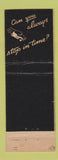 Matchbook Cover - American Brakeblok Brake Lining