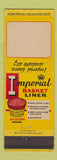 Matchbook Cover - Imperial Basket Liner