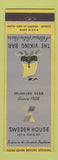 Matchbook Cover - Sweden House Viking Bar Chicago IL