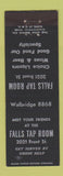 Matchbook Cover - Falls Tap Room