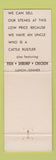 Matchbook Cover - Mr Angus Black Angus Steak Houses