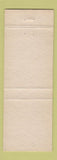 Matchbook Cover - Manger Hotels CHAIN