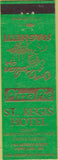 Matchbook Cover - ST Regin Hotel Portland ME