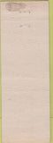 Matchbook Cover - ST Regin Hotel Portland ME