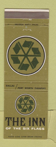 Matchbook Cover - The Inn of the Six Flags Dallas Fort Worth TX
