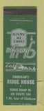 Matchbook Cover - Finnegan's Ridge House Clarkson NY