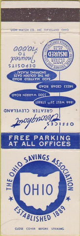Matchbook Cover - Ohio Savings Association