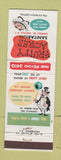 Matchbook Cover - Fruity Acres Sanitarium Fruitville NY Joke Gag
