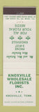 Matchbook Cover - Knoxville Wholesale Florists Flowers TN feature