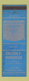 Matchbook Cover - Easterly Woodhead Flowers Chattanooga TN