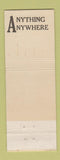 Matchbook Cover - United States Navigation Shipping Freight