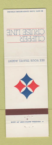Matchbook Cover - Cliper Cruise Line