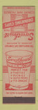 Matchbook Cover - Sweeheart Paper Cups Maryland Cup Company Baltimore MD