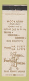 Matchbook Cover - Forbes House Pittsburgh?