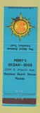 Matchbook Cover - Perry's Ocean Edge Daytona Beach FL Quality Court
