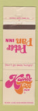 Matchbook Cover - Peter Pan Inn Kapok Tree Inn Clearwater Madeira Beach FL