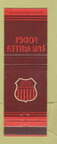 Matchbook Cover - Union Pacific Railroad Sun Valley Lodge ID