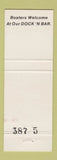 Matchbook Cover - D'Poo's on the River Cleveland OH