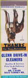 Matchbook Cover - Glenn Drive In Cleaners Garfield Heights OH?