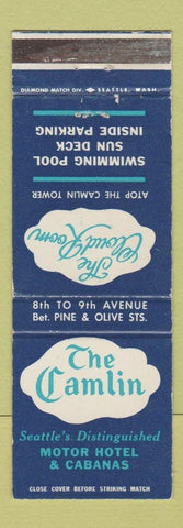 Matchbook Cover - Camlin Hotel Seattle WA WEAR